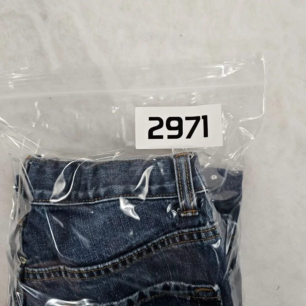 Old Navy Boot-Cut Jeans Denim Whisker Dark Wash Blue Kids Boys Size‎ 10 (28x23)